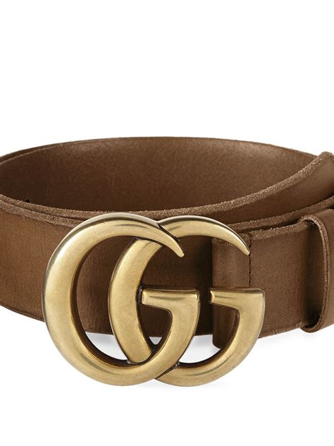 cinturon marron gucci|cinturón gucci mujer.